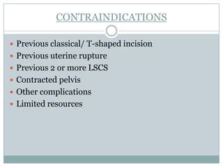 previous caesarean | PPT