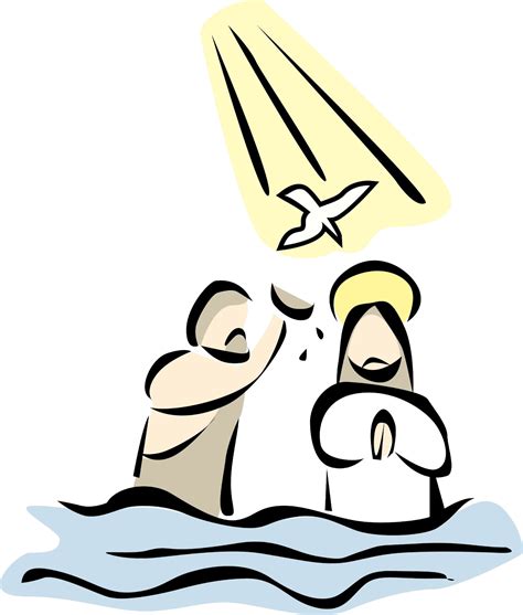 Jesus clipart baptism, Jesus baptism Transparent FREE for download on ...