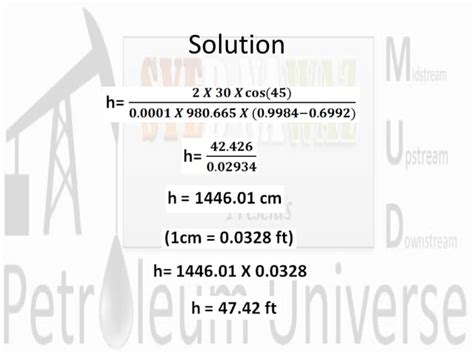 Surface Tension and Interfacial Tension Formula, Units and Problem | PPT | Free Download