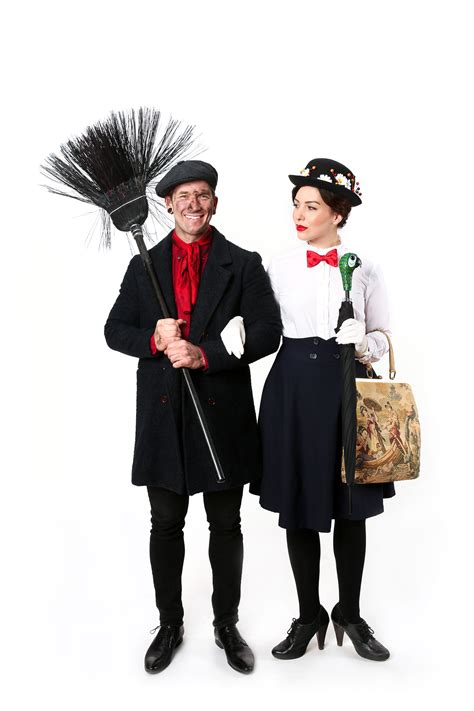 Mary Poppins Costume, Bert Costume: Halloween Couples Costume Idea