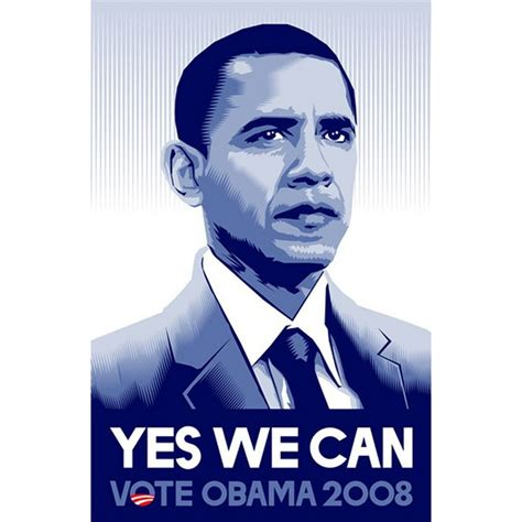 Barack Obama - (Yes We Can) Campaign Poster Movie Poster (11 x 17 ...