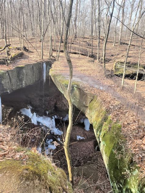 Hiking at Rockbridge State Nature Preserve in Rockbridge, Ohio - The DayTrip Adventures