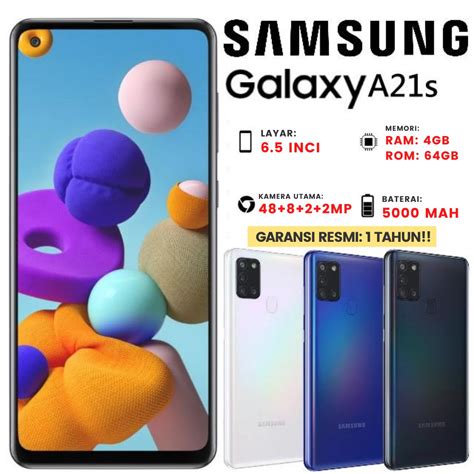 SAMSUNG Galaxy A21s 4/64 GB (White) - meihao