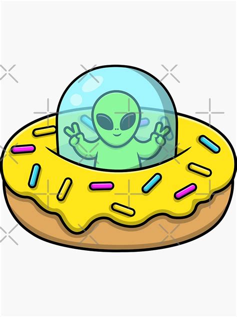 "Alien Peace Sign" Sticker for Sale by Eolithic | Redbubble