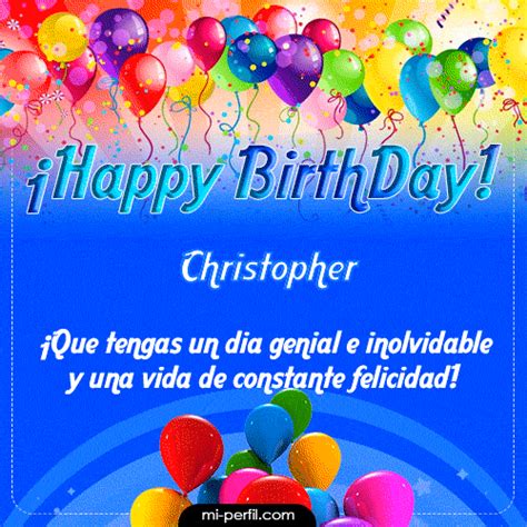 🎂Happy BirthDay Christopher