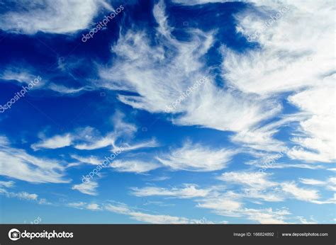 Nice Blue Sky Background Texture Stock Photo by ©Shebeko 166824892