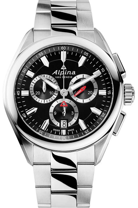 Alpina Alpiner 42 mm Watch in Black Dial