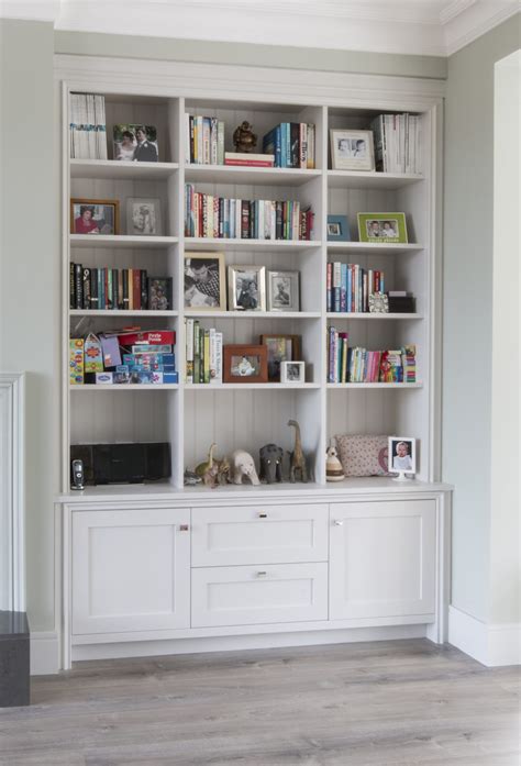 Enigma Design » Alcove bookcase painted enigma