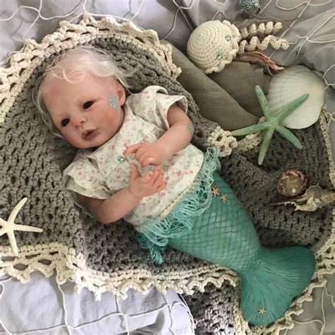 Reborn Baby Mermaid / Fantasy Reborn / Mermaid Reborn / Realistic Baby Mermaid / Mermaid Doll ...