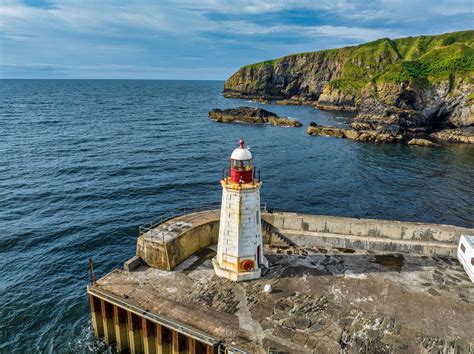 Lybster Lighthouse, Scotland, UK, United Kingdom