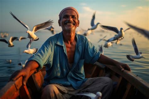 Photography fisherman portrait outdoors. AI | Free Photo - rawpixel