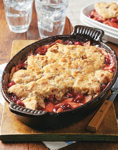 Apple & Cranberry Cobbler Recipe