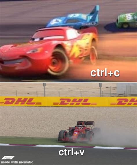 Turn left to go right!! : r/formuladank