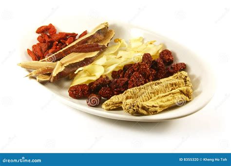 Traditional Chinese Herbs Stock Photo - Image: 8355320