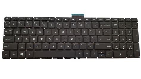 Notebook Keyboard For HP Pavilion 15-au 15-au000 15-au100 US Black keypad No Frame: Amazon.in ...