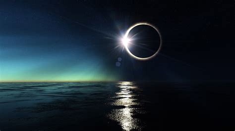 Download Nature Solar Eclipse HD Wallpaper