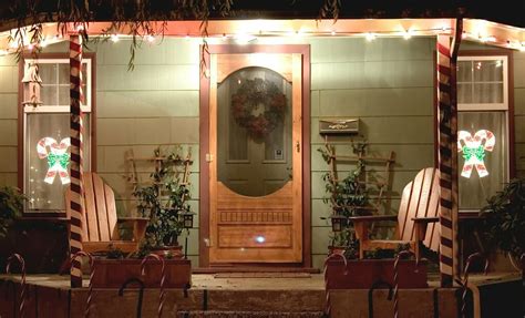 front porch 3 christmas | A night shot of a front porch with… | Flickr