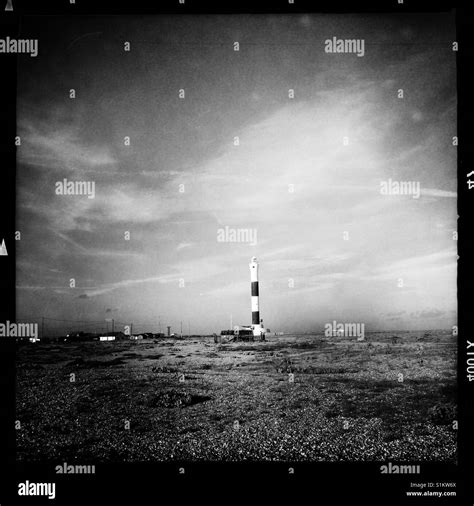 Dungeness New Lighthouse Stock Photo - Alamy