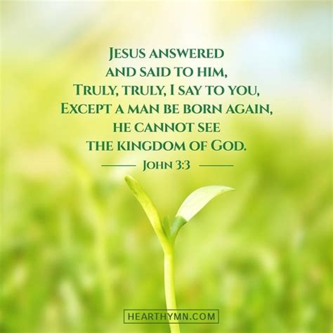 John 3:3 - Bible Verse Image