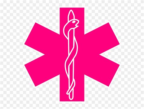 Pink Star Of Life Clip - Ems Logo Hd Png Transparent Png (#1079265) - PinClipart