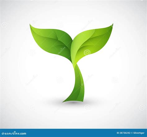 Green Design Logo Stock Photography - Image: 28736242