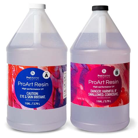 Buy ProMarine Supplies Art Resin – 2 Gal Pro Art Resin Kit – Art Resin ...