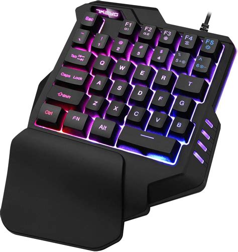 G30 1.8m wired gaming keyboard with LED backlight 35-key single-button ...