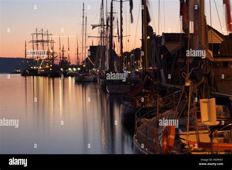 Bergen at Night Stock Photo - Alamy