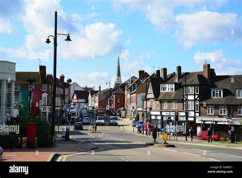 High Street, Dorking, Surrey, England, United Kingdom Stock Photo - Alamy