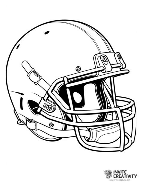 Football Coloring Pages (Free Printable PDFs) - Invite Creativity