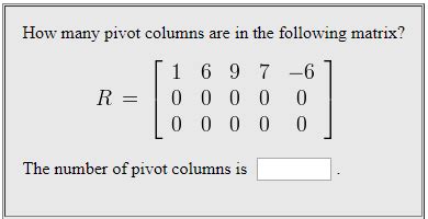 Solved How many pivot columns are in the following matrix? 1 | Chegg.com