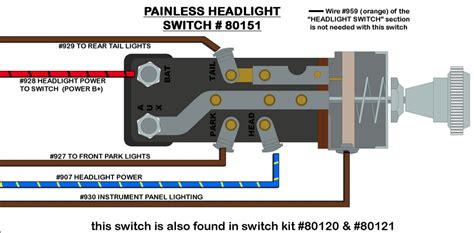 Universal Wiring Harness With Switches