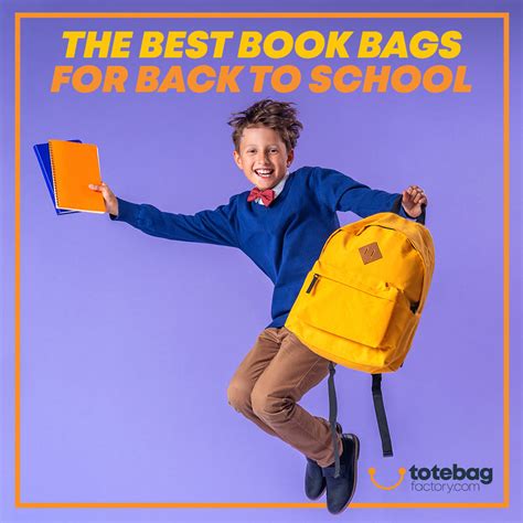 The Best Book Bags For Back to School | ToteBagFactory