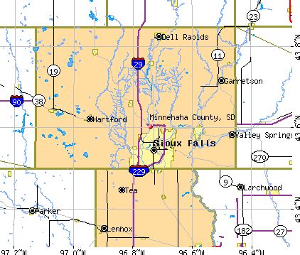 Minnehaha County, South Dakota detailed profile - houses, real estate ...