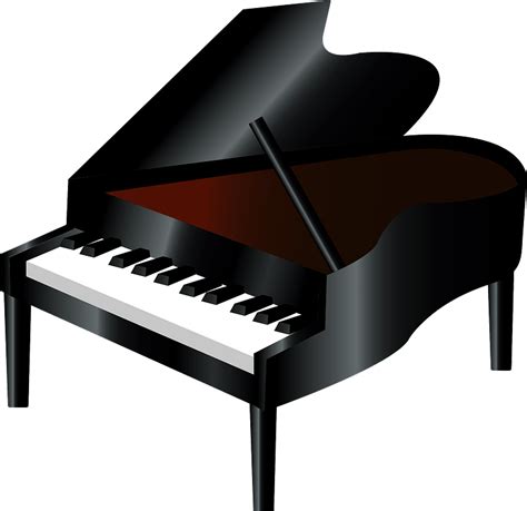 Grand piano clipart. Free download transparent .PNG | Creazilla