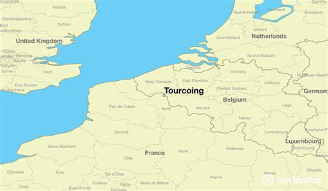 Where is Tourcoing, France? / Tourcoing, Nord-Pas-de-Calais Map ...