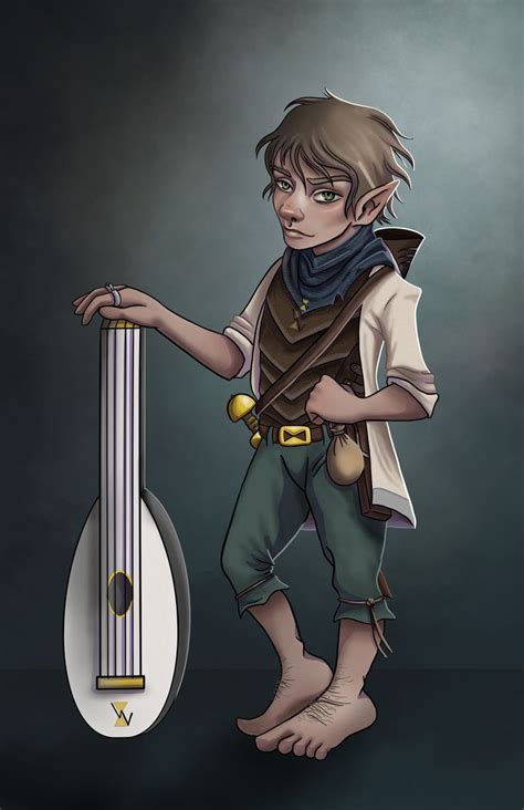 Halfling Bard | Bard, Dnd characters, Character design references