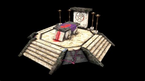 Sacrifice altar - 3D model by turbletone [7cb909a] - Sketchfab