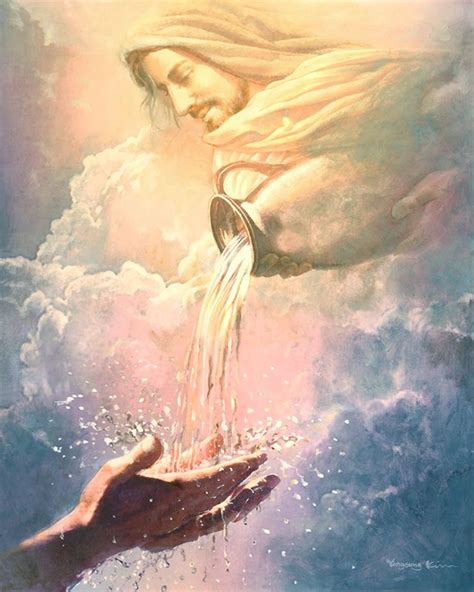 water of life by yongsung kim | Jesus painting, Jesus christ images, Jesus art