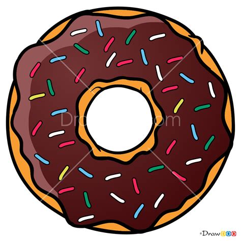 How to Draw Donut, Food