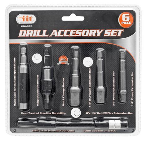 6-pc. Drill Accessory Set