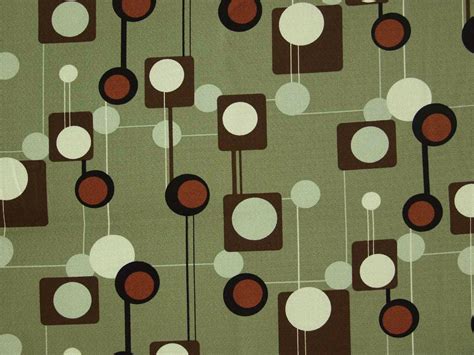 atomic | Barkcloth, Midcentury fabric, Mid century modern fabric