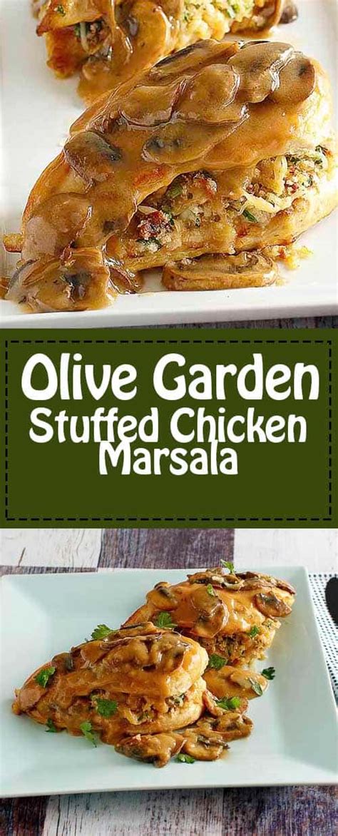 Olive Garden Stuffed Chicken Marsala - CopyKat Recipes