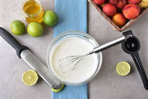 Fresh Key Lime Greek Yogurt Dip Recipe - Cook.me Recipes