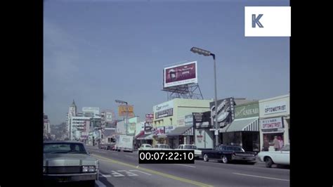 1960s Driving Down Hollywood Boulevard, HD from 35mm | Kinolibrary ...