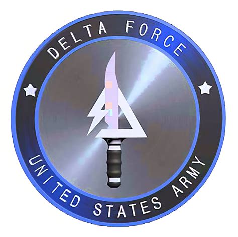 US Army Delta Force Military Logo~ Edible 2D Fondant Birthday Cake/Cupcake Topper ~ D20518