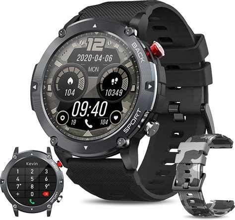 Military Smart Watch for Men(Answer/Make Calls), 2022 All-New Tactical ...