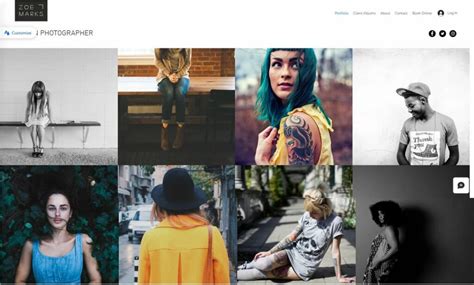 20+ Best Wix Portfolio Templates (Photography, Graphic Design, Art, UX ...