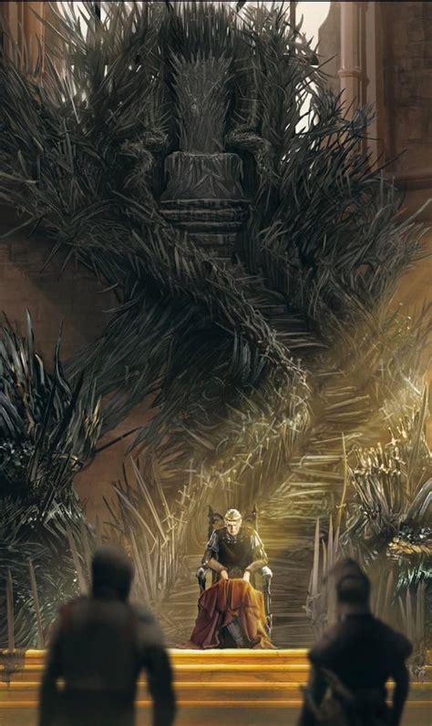 The King and the Iron Throne from the new ‘The Rise of the Dragon’ book ...