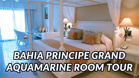 JUNIOR SUITE ROOM TOUR - Bahia Principe Grand Aquamarine - Punta Cana, Dominican Republic - YouTube